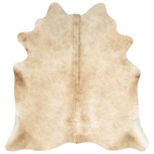 Tapis en peau de vache 214x240cm en cuir VACHETTE | Leroy Merlin